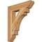 Ekena Millwork Merced Slat Rough Sawn Bracket, Western Red Cedar, 4"W x 20"D x 24"H BKT04X20X24MRC06RWR - alternate 1